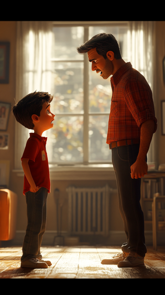 pjatvath father standing in front of his young boy facing each 5904bae7 88c8 4be3 a3c9 0b6eb76dfdda