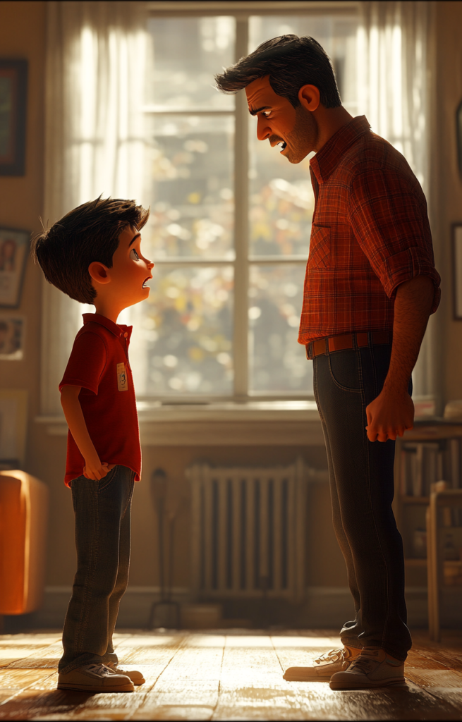 pjatvath father standing in front of his young boy facing each 5904bae7 88c8 4be3 a3c9 0b6eb76dfdda